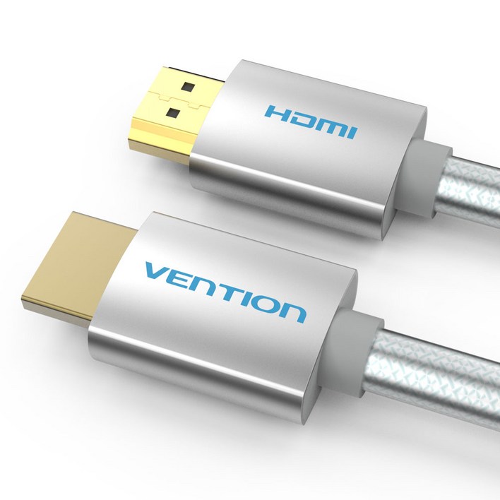 벤션 VENTION 아이언실버 4K HDMI 2.0 케이블 AV케이블 f.5mAABIJ, 1개, 5m