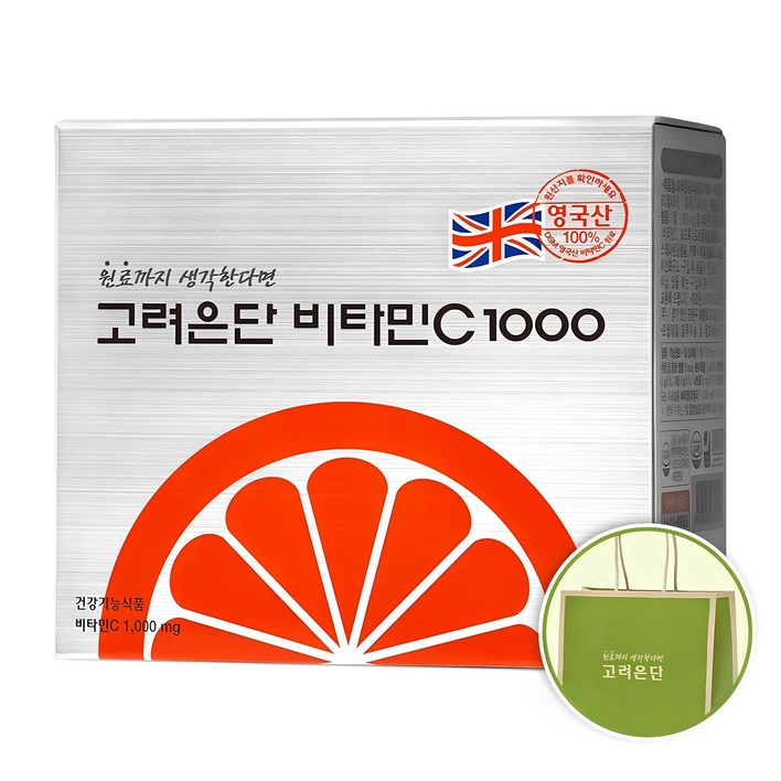 고려은단 비타민C 1000 쇼핑백, 180정, 1개