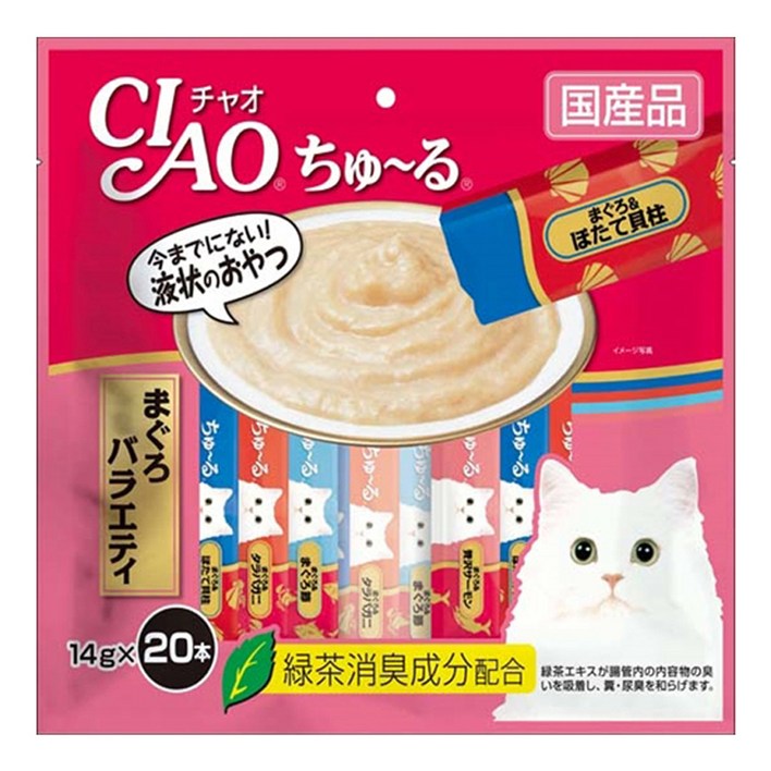 이나바 고양이 챠오츄르 버라이어티 간식