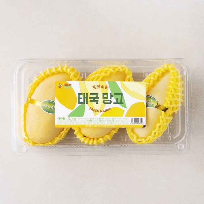 프레시몬 태국산 망고, 990g3입, 1개