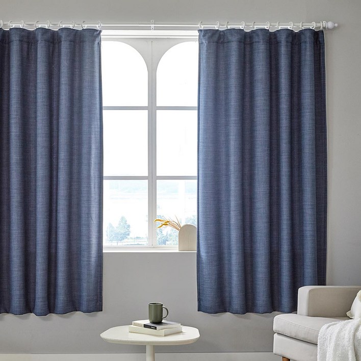 모던하우스 ON 린넨스타일 3중방한 3도씨커튼 높이조절형