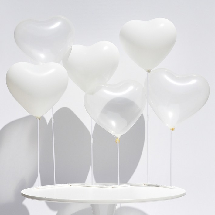 파티쇼 하트 풍선  스탠드 슬림 세트