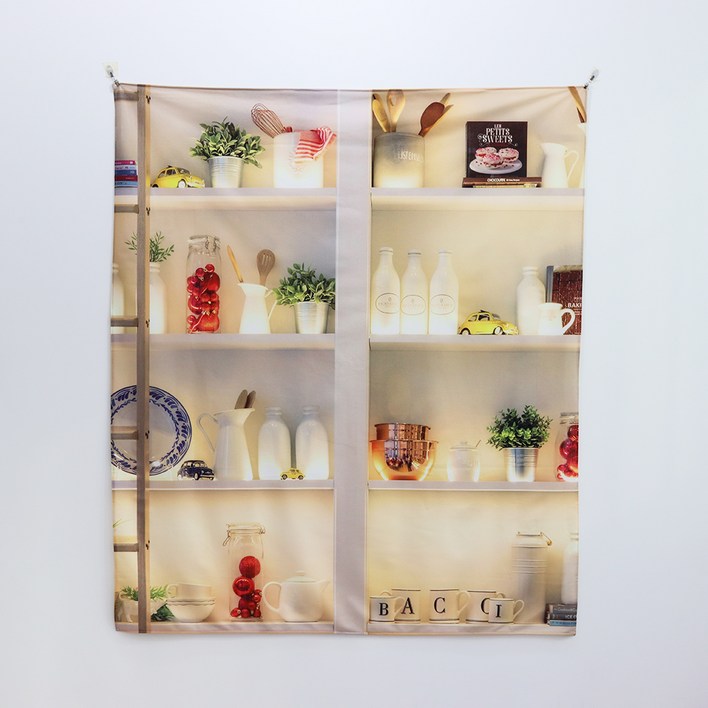 모노니크 인테리어 오브제 가리개커튼