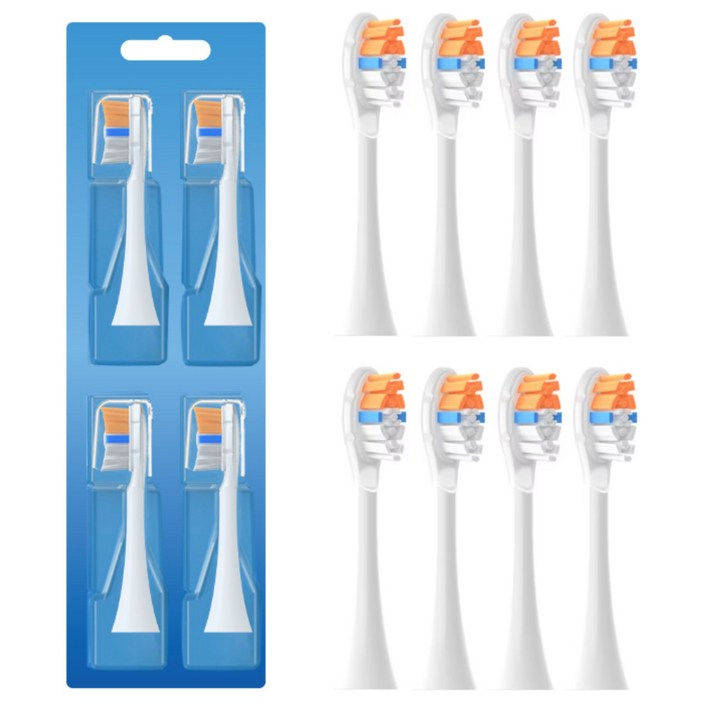 호환 큐클래스 전동칫솔모 고급형 호환모 프리미엄 올인원 A3, 2세트, 화이트, HX9092