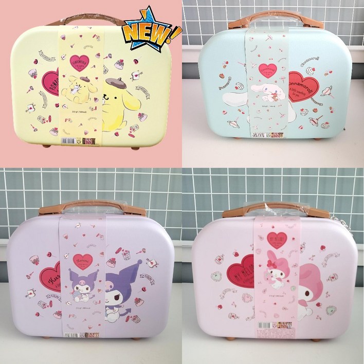 초콜릿증정산리오 미니 캐리어 세븐일레븐 시나모롤 캐리어 쿠로미 캐리어 산리오캐리어폼폼푸린 마이멜로디 단초미