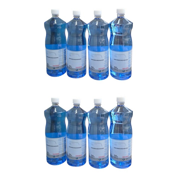 bmw 미니 순정 에탄올 워셔액 windshield washer antifreez, 8개, 1.8L