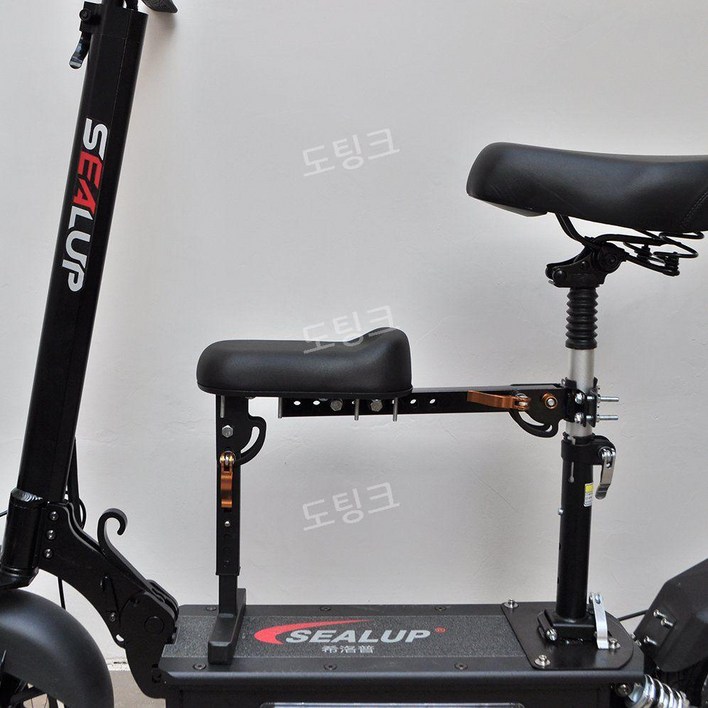 전동킥보드2인용안장 시트 보조의자 쿠션 대형 접이식 앞좌석