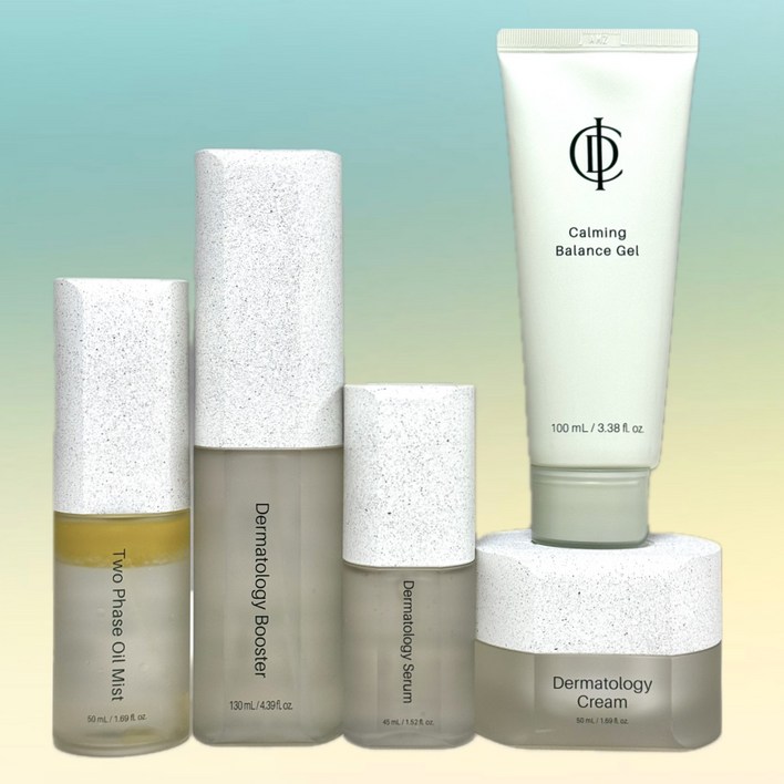 인셀덤 기초 5종 세트더마톨로지 퍼스트 부스터세럼엑티브크림카밍밸런스젤오일미스트