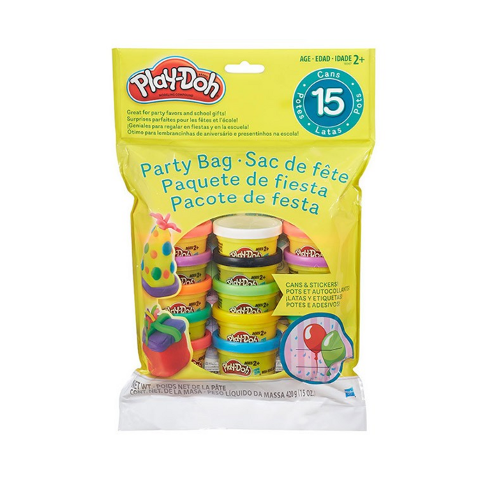 플레이도우 파티백 18367 칼라클레이, 혼합색상, 420g, 1세트