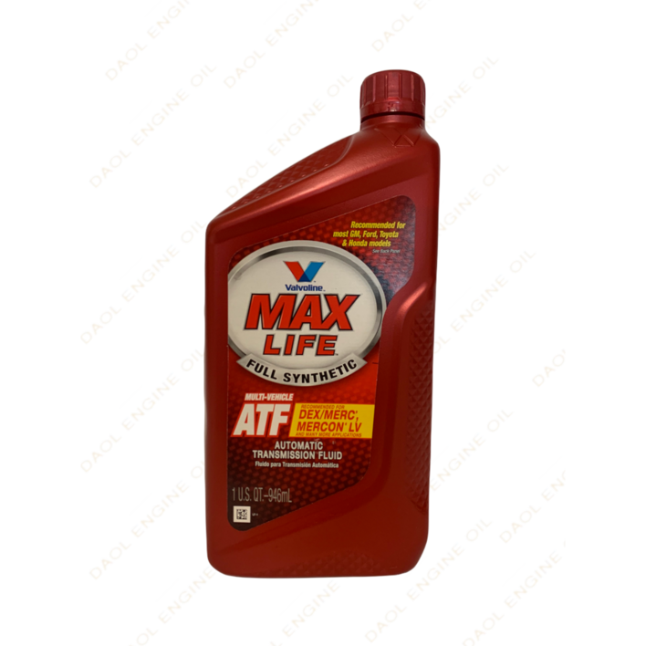 발보린 맥스라이프 ATF 946ML, 머콘LV, 국산일본미국차용, 100합성미션오일