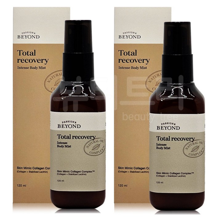 비욘드 토탈 리커버리 인텐스 바디 미스트 120ml+120ml, 2개, 120ml