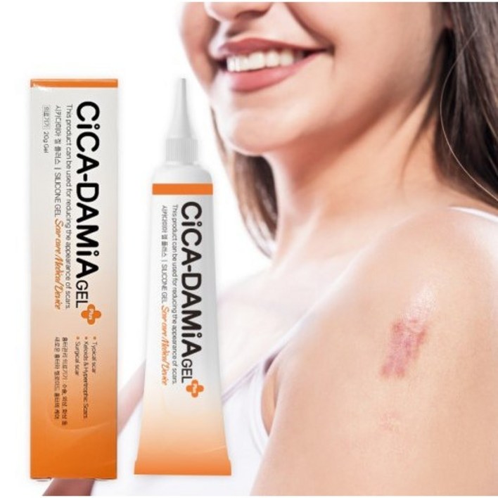 시카다미아 겔 20g 흉터 상처 켈로이드 제왕절개 연고