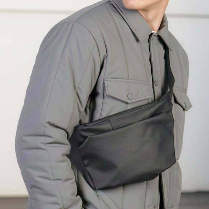 마테마틱 타오 M18 슬링백 크로스백 미니백 가방 블랙