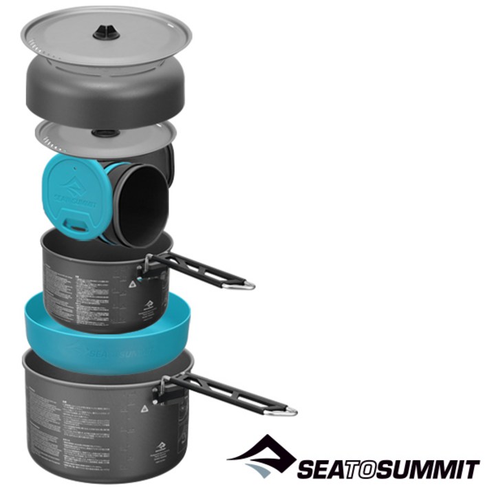 텐잘남 SEATOSUMMIT 씨투써밋 알파 세트 2.2 코펠