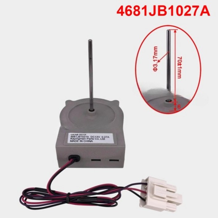 LG 양문형 냉장고 냉각 팬 모터 ODM-001F 4681JB1027A에 적합