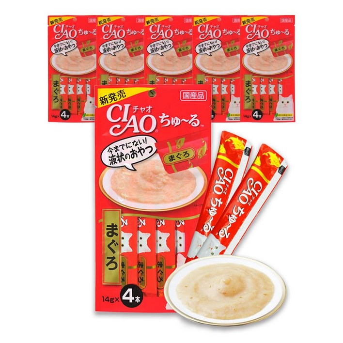 챠오츄르 고양이 짜먹는 간식