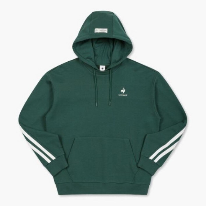 [르꼬끄] 후드티 NQJ QP323THD91-DGN 선데이 후드티 / DARK GREEN