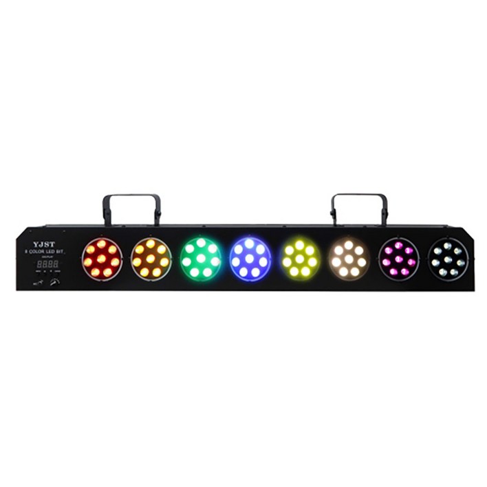 YC-864  LED 8구 비트 64 멀티 파라이트 강당 교회 행사 무대조명 특수조명