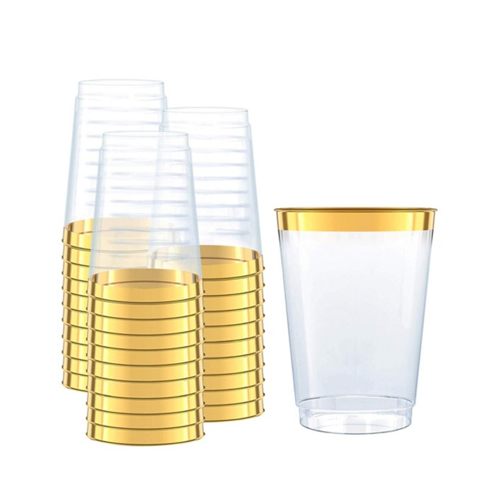 플라스틱 일회용컵 금라인 블랑컵 300ml, 1개, 30개입