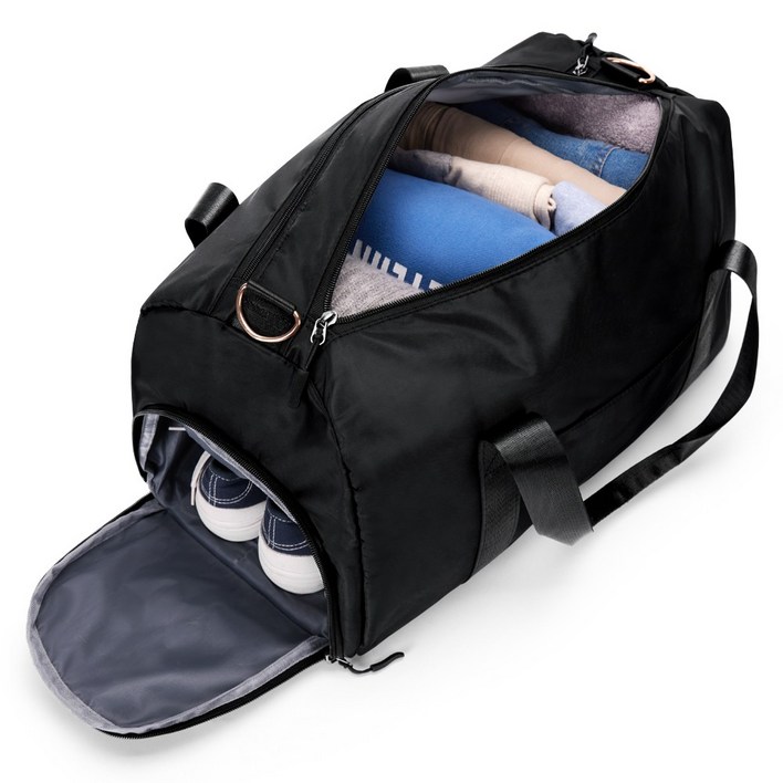 남녀공용 대용량 여행용 다용도 스탠다드 보스턴백  슈즈포켓 방수칸