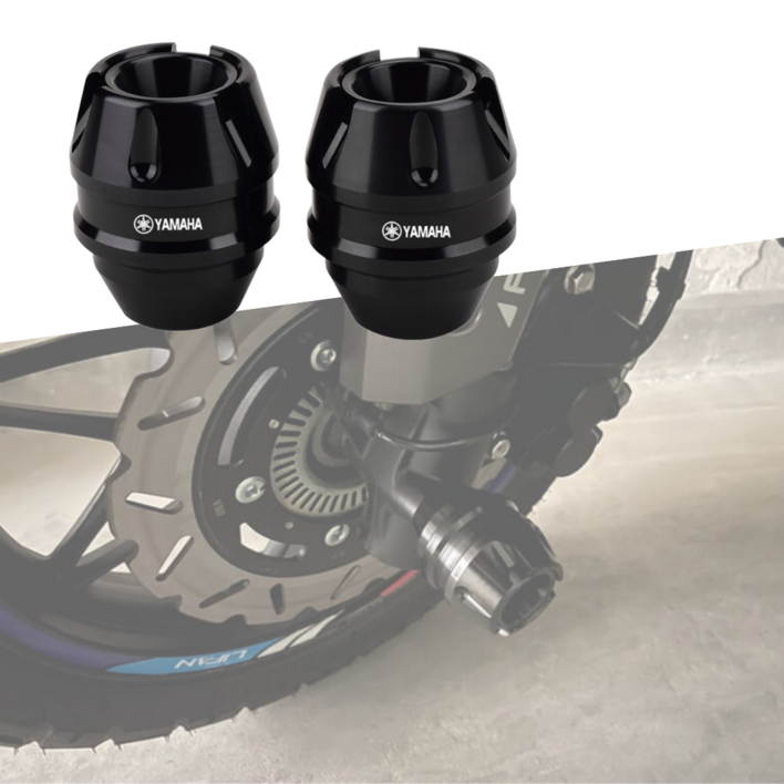 CHEKIS 야마하 포크슬라이더 엔멕스 XMAX300 엑스맥스 호환가능 좌우세트, 블랙