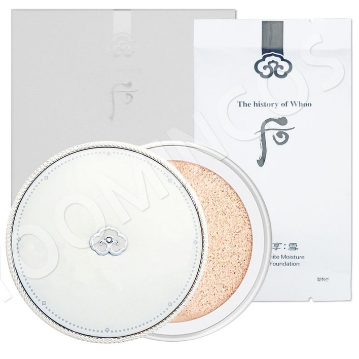 더후 공진향 설 미백 수분광 쿠션 21호 본품13g리필13g