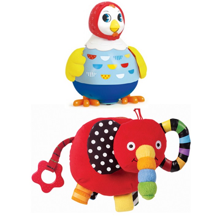 아기와 놀아 주는 꼬꼬맘  안녕 내 친구 코야 2종세트블루래빗TOY