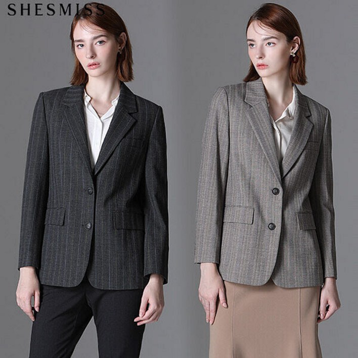 최초가 428000원 헤링본 테일러드 울재킷