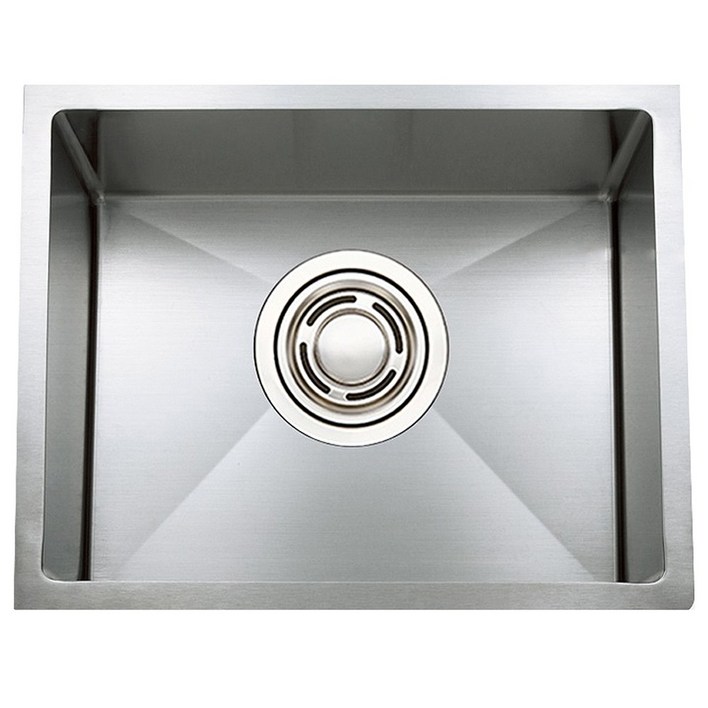 백조씽크 SQSR500 사각싱크볼 씽크볼 교체배수구포함, 1세트