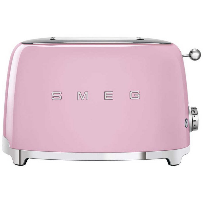 SMEG 토스터 핑크 식빵 2 장 TSF01PKJP