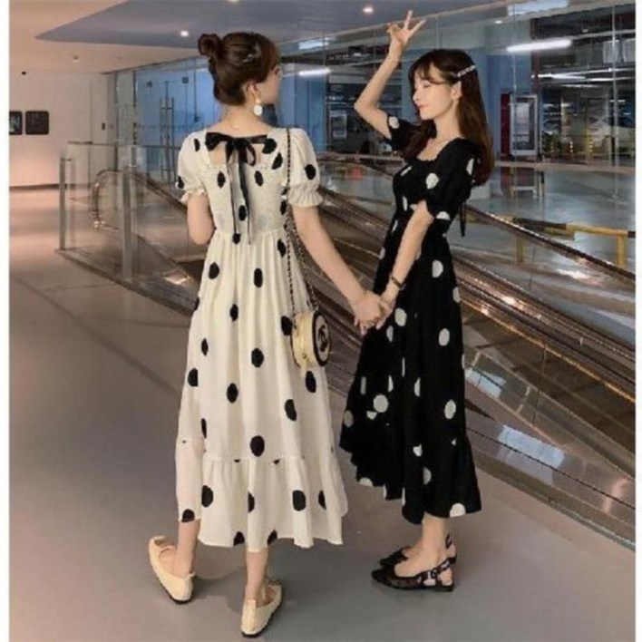 뉴타임즈 시폰 롱 원피스 반팔 NO091Z