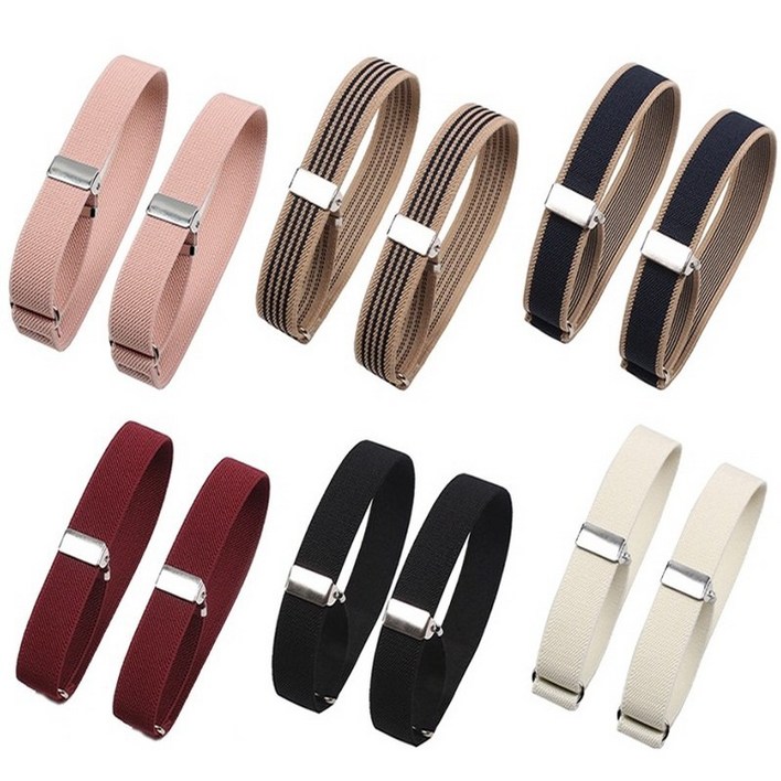 마즈니 셔츠 소매 암밴드 슬리브 홀더 신축성 커프스 밴드 한쌍 셔츠팔 고정 밴드