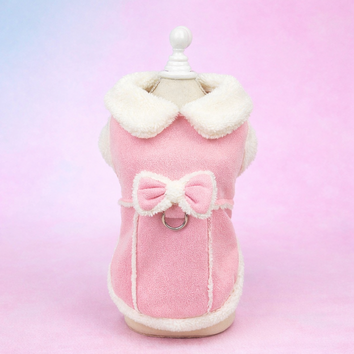 푸들나무 스윗리본 양털무스탕