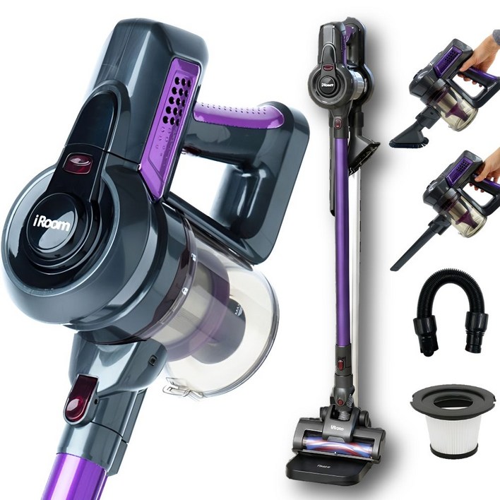 차이슨 무선청소기  추가 사은품 플렉시블호스  스탠드거치대  2년보증 모터평생보증, 퍼플, AST009PLUSMAX