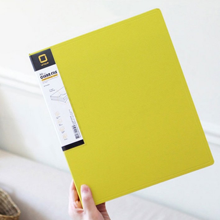 창신리빙 유니크 A4 클리어화일 파일 40매