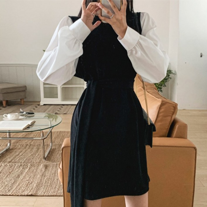 떳다그녀 하이딘 벨트 SET 롱 원피스 떳다그녀 하이딘 벨트 SET 롱 원피스