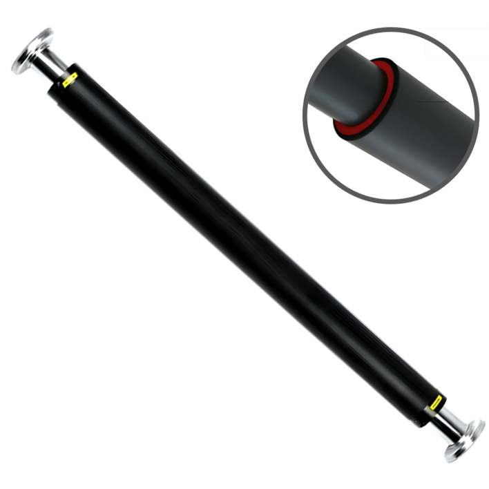 코치케이] 홈 문틀 방문 철봉 가정용 턱걸이 바 봉 턱걸이기구, 프리미엄 블랙