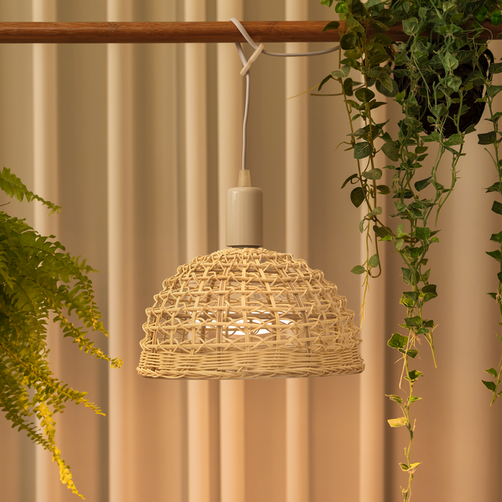 마녀박스 라탄 조명 등갓 무드등 식물등 레일등 집들이선물