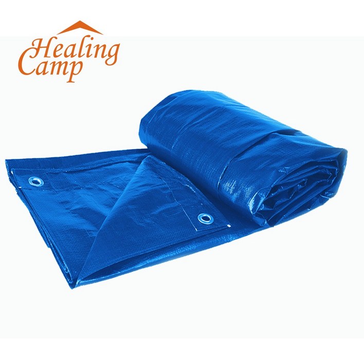 방수포 그라운드시트 타포린 캠핑용 텐트 방수포 힐링캠프 천막 제작전문, 청색