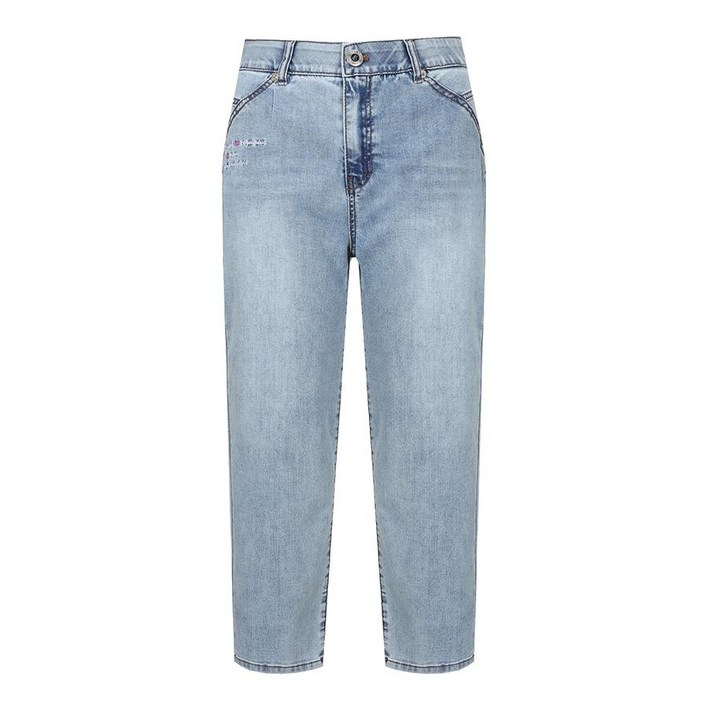 베스띠벨리 23S/S 자수 데님 배기 팬츠 BGP2297ID