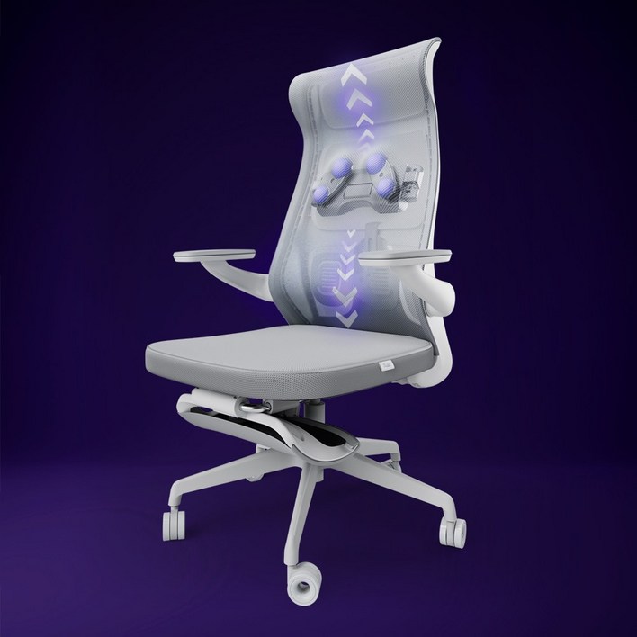 [풀리오본사] 풀리오 웰워크 / 마사지되는 사무용 컴퓨터 의자 서울대 학생 공부 책상 사무실