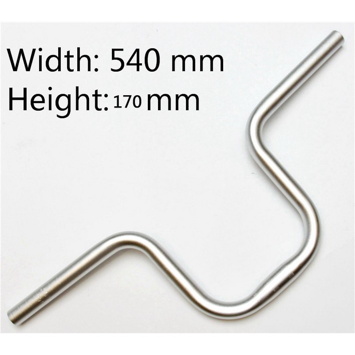 Aceoffix 브롬톤 자전거 M 타입 핸들 바 AL7050, p 라인 ac 더 나은 알루미늄, 5 가지 크기, 2 상,