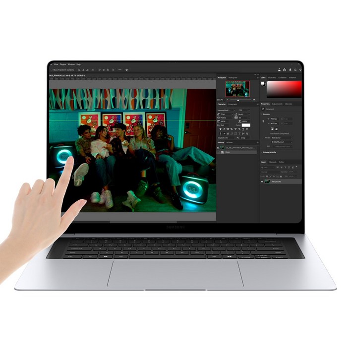 삼성전자 갤럭시북6 프로 NT960XJGKC71G 16인치 인텔 울트라X7 펜서레이크 인텔 아크 WIN11 터치디스플레이 WQXGA AI 노트북, NT960XJGKC71S, WIN11 Home, 16GB, 512GB, 실버