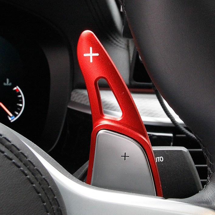 5시리즈 패들쉬프트 기어 몰딩 2017년2023년 G30 호환 용품, G30 패들쉬프트 레드