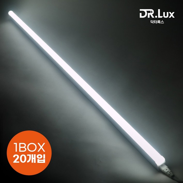 닥터룩스 간접조명 LED T5 20w 1200mm, 20개