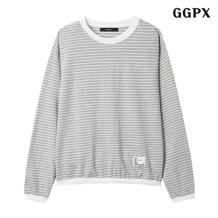 GGPX단가라 배색 맨투맨 GPALW002D 마감임박 GGPX단가라 배색 맨투맨 GPALW002D 마감임박
