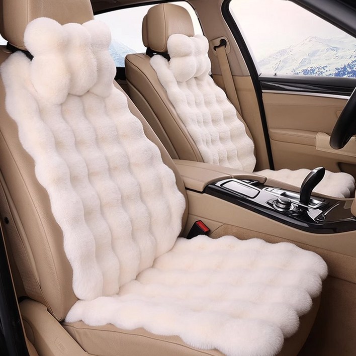 겨울 자동차 시트커버 프리미엄 따뜻한 소파형 운전석 자동차방석 세트