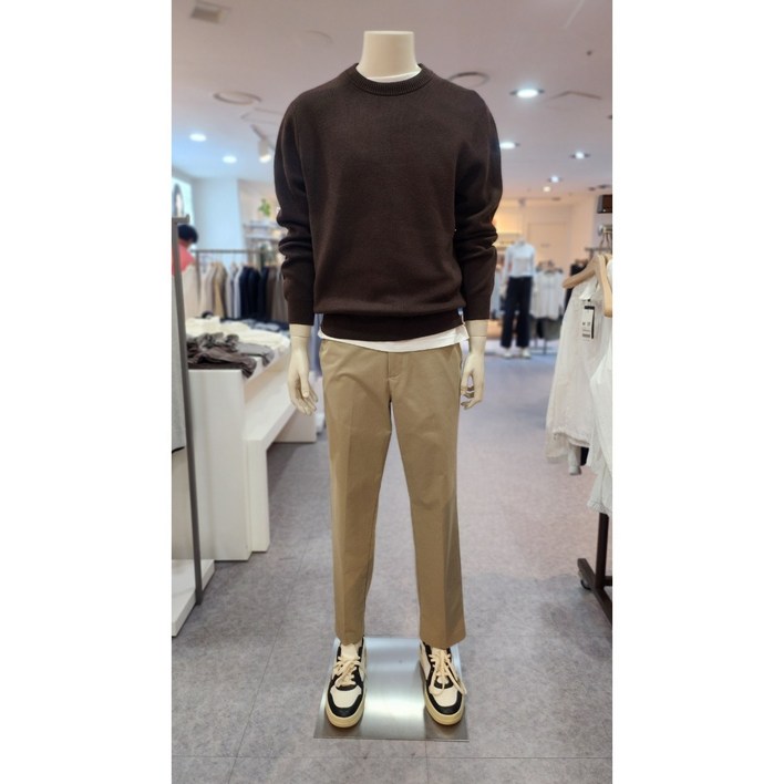 지오다노 남자 더블니트 크루넥 니트 스웨터 11컬러 055910