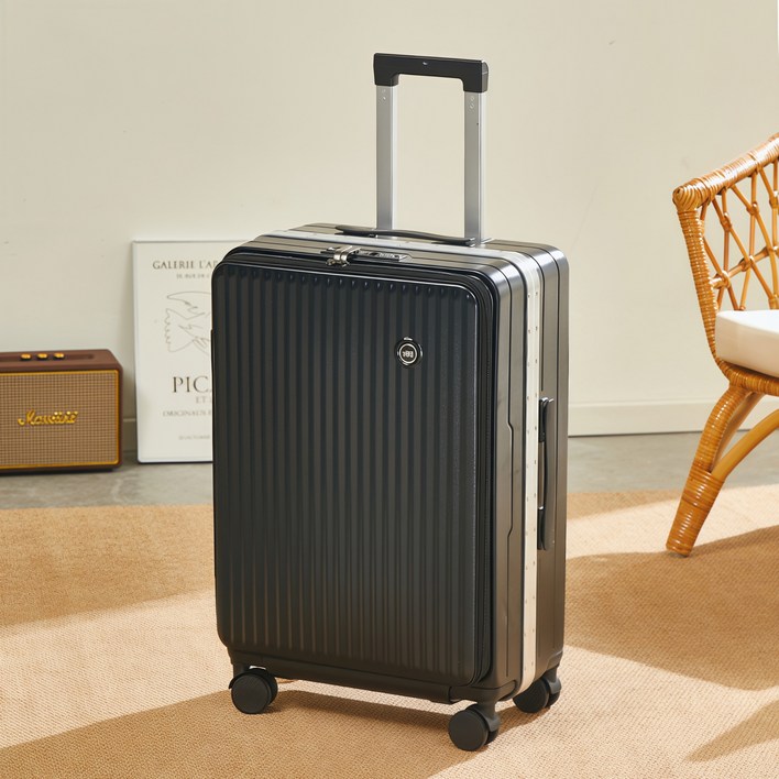 BaoHua 전면오픈 대용량 알루미늄 프레임 캐리어 기내용