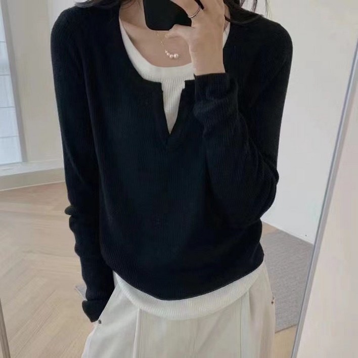 아이드엘 데일리 더블레이어드 티셔츠 아이드엘 데일리 더블레이어드 티셔츠